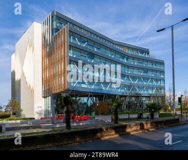 Moderne Architektur SSE Bürogebäude, Forbury Place, Reading, Berkshire, England, UK Stockfoto