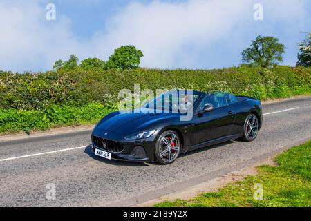 2018 MASERATI GranCabrio MC Auto Stockfoto