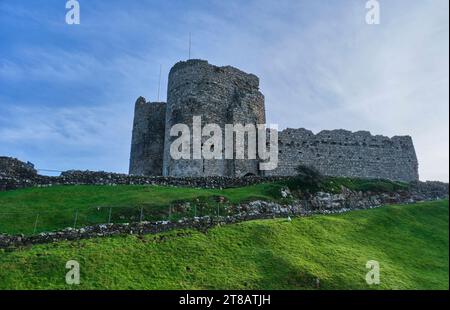 Criccieth Schloß, Criccieth, Gwynedd, Wales Stockfoto