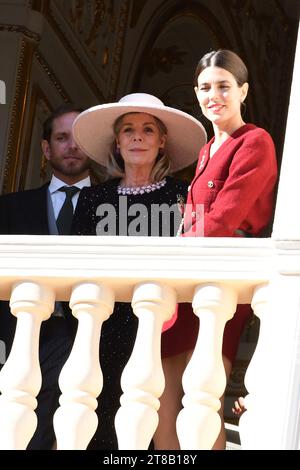 MONACO, 19. NOVEMBER: Prinzessin Caroline von Hannover, Charlotte Casiraghi, nimmt am 19. November 2023 2023 in Monaco Teil, Credit: Media Pictures/Alamy Live News Stockfoto