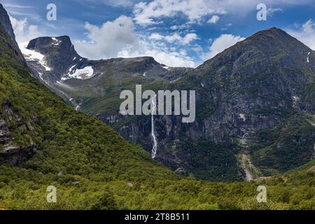 Briksdalsbreen, Norwegen Stockfoto