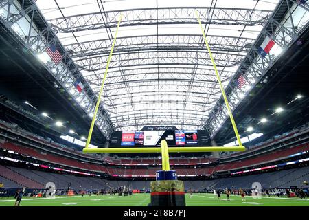 Houston, Texas, USA. November 2023. Eine allgemeine Ansicht des NRG Stadions vor dem Spiel zwischen den Houston Texans und den Arizona Cardinals in Houston, Texas am 19. November 2023. (Kreditbild: © Erik Williams/ZUMA Press Wire) NUR REDAKTIONELLE VERWENDUNG! Nicht für kommerzielle ZWECKE! Quelle: ZUMA Press, Inc./Alamy Live News Stockfoto