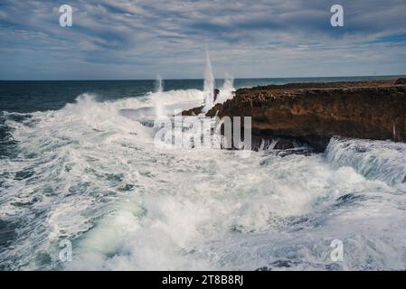 Quobba Küste, West-Australien Stockfoto