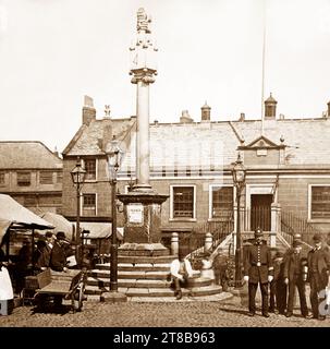 Market Cross, Carlisle, viktorianische Zeit Stockfoto