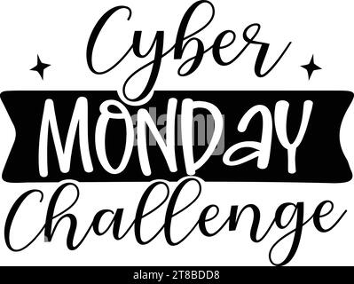 Cyber Monday Challenge – 2 Stock Vektor