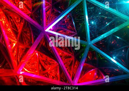 Dichroic Sphere von Jakob Kvist Oourside Royal Festival Hall, Southbank, London, England Stockfoto