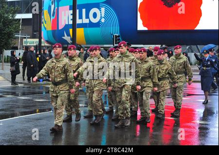 Gedenksonntag, Liverpool, 12. November 2023. Stockfoto