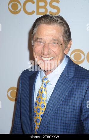 Manhattan, Vereinigte Staaten Von Amerika. Mai 2015. NEW YORK, NY – 13. MAI: Joe Namath besucht 2015 am 13. Mai 2015 die CBS-Vorabsitzung im Zelt im Lincoln Center in New York City. People: Joe Namath Credit: Storms Media Group/Alamy Live News Stockfoto