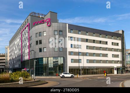 Moxy Hotel, Harbour Parade, Southampton, Hampshire, England, UK Stockfoto