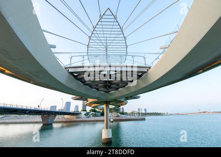 Lusail, Katar - 18. November 2023: Lusail Bridge Qetaifan Island Lusail Boulevard Qatar Stockfoto