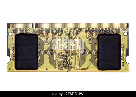 Vergoldetes industrielles SODIMM-DDR2-Modul mit Chip-on-Board (COB)-Speicher-IC Stockfoto