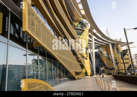 Riad, Saudi-Arabien - 8. Januar 2023: Moderne Bürogebäude von Digital City Stockfoto