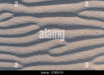 Sandstruktur. Abstrakter Naturhintergrund. Stockfoto