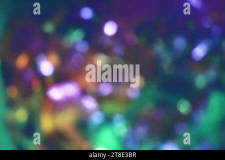 Farbiges Glas. Farbenfroher Hintergrund. Feiern. Stockfoto