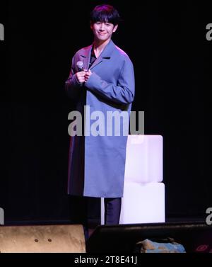 Jung Hae in 2023 beim JUNG HAE IN Fan Meeting IN DER 10. STAFFEL IN Los Angeles am Sonntag, 19. November 2023, im Saban Theatre in Beverly Hills, KALIFORNIEN. (Foto: Sthanlee B. Mirador/SIPA USA) Stockfoto