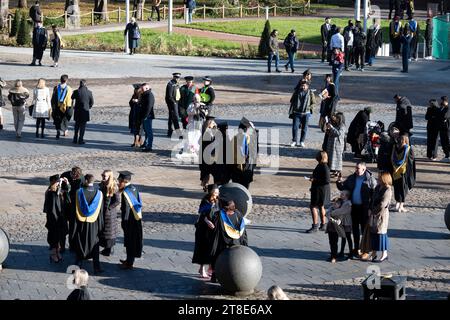 Coventry University Graduation Day, Coventry Cathedral, England, Großbritannien Stockfoto