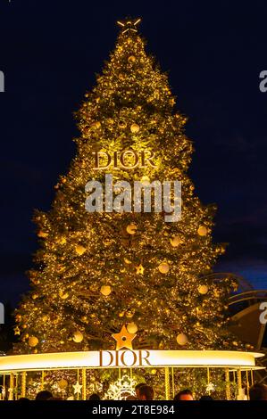 Christmas Village oder Market im Distillery District, Toronto, Kanada Stockfoto