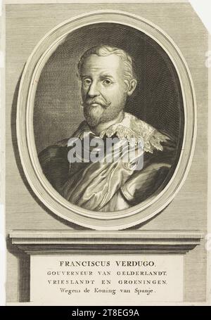 FRANCISCUS VERDUGO, GOUVERNEUR VON GELDERLANDT, VRIESLANDT UND GREENINGEN, im Namen des Königs von Spanien Stockfoto