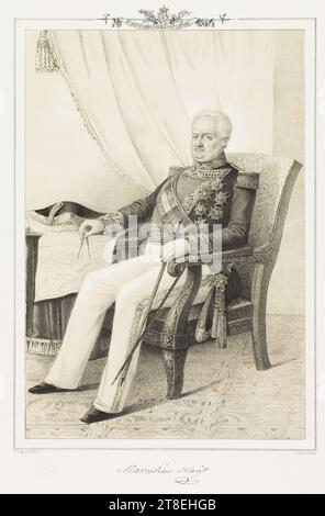 BÜRGERMEISTER VON ESTADO DEL EJERCITO ESPANOL. C. Legrand dib.e y lit.e lit.e Von J. Donon. Marcelino ora[gus Stockfoto