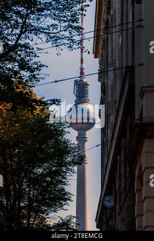 Berliner Fernsehturm, Deutschland Stockfoto