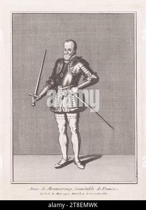 Anne de Montmorency, Constable von Frankreich. Geboren am 15. März 1492: Starb am 12. Vom November 1567 Stockfoto