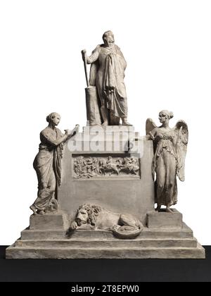 Karl Philipp von Schwarzenberg, Bertel Thorvaldsen, 1770-1844, 1821, Skulptur, Statuette, gegossen, Höhe 97 cm, Skulptur, europäisch, Modernität (1800 - 1914 Stockfoto