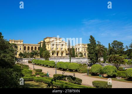 Ipiranga Museum, Sao Paulo-Brasilien Stockfoto