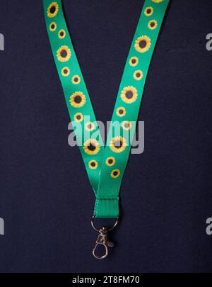 Das "Hidden Disabilities Lanyard"-Programm Stockfoto