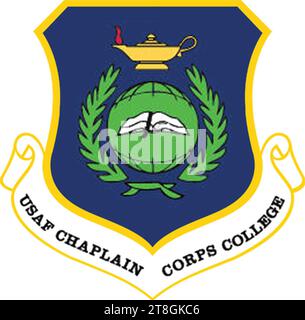 USAF Chaplain Corps College SEAL. Stockfoto