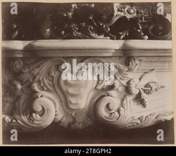 Hôtel d'Argenson, 7. Arrondissement, Paris, Atget, Eugène (Jean Eugène Auguste Atget), Fotograf, Fotografie, Grafik, Albumendruck, Abmessungen – Arbeit: Höhe: 18,2 cm, Breite: 22 cm Stockfoto