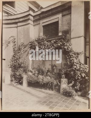 Hôtel de Chanac (Hôtel du Châtelet), Erzbischofspalast, 127 Rue de Grenelle, 7. Arrondissement, Paris, Atget, Eugène (Jean Eugène Auguste Atget), Fotograf, Fotografie, Grafik, Albumendruck, Abmessungen – Arbeit: Höhe: 17,9 cm, Breite: 22 cm Stockfoto