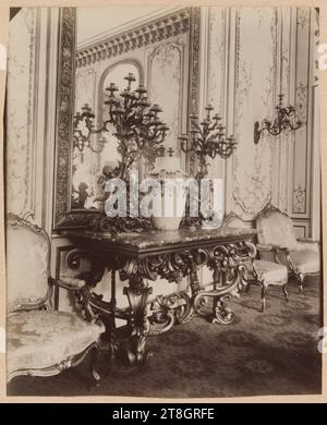 Hôtel de Rothelin, Hôtel de Charolais, Hôtel Conti Grand, Hôtel d'Argenson, 7. Arrondissement, Paris, Atget, Eugène (Jean Eugène Auguste Atget), Fotograf, Fotografie, Grafik, Albumendruck, Abmessungen – Arbeit: Höhe: 18 cm, Breite: 22 cm Stockfoto