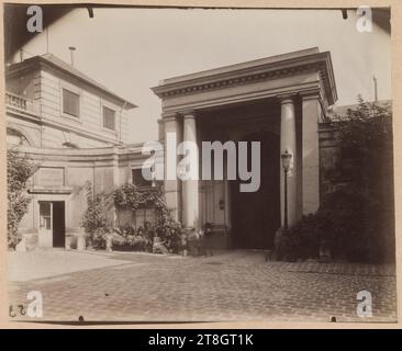 Hôtel du Châtelet, Wirtschaftsministerium, ehemaliges Hotel Chanac, 7. Arrondissement, Paris, Atget, Eugène (Jean Eugène Auguste Atget), Fotograf, Fotografie, Grafik, Albumendruck, Abmessungen – Arbeit: Höhe: 18 cm, Breite: 21,9 cm Stockfoto