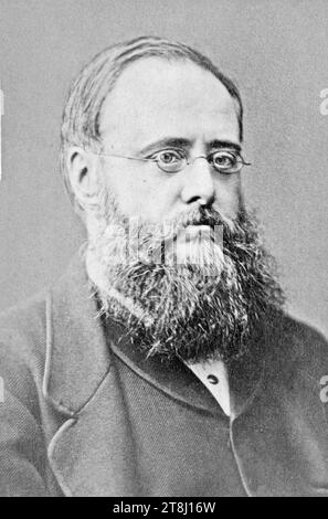 Wilkie Collins, William Wilkie Collins (1824–1889) englischer Schriftsteller und Dramatiker Stockfoto