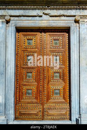 Palast Karl V., architektonisches Merkmal, Alhambra, Granada, Andalusien, Spanien Stockfoto