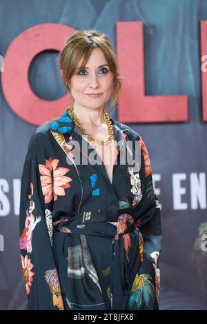 Madrid. Spanien. 20231120 besucht Nathalie Poza am 20. November 2023 die Premiere von Napoleon im Prado-Museum in Madrid. Credit: MPG/Alamy Live News Stockfoto