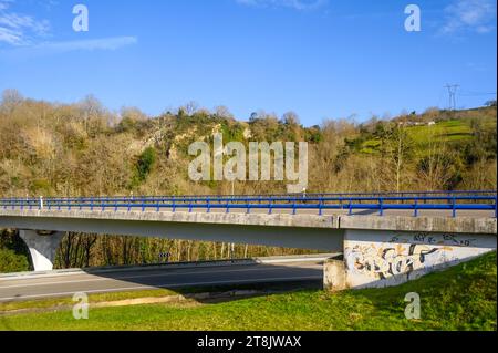 Ländliche Szene in der Provinz Asturien, Spanien Stockfoto