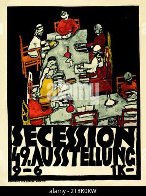Egon Schiele - Plakat zur Wiener Secession 49. Ausstellung