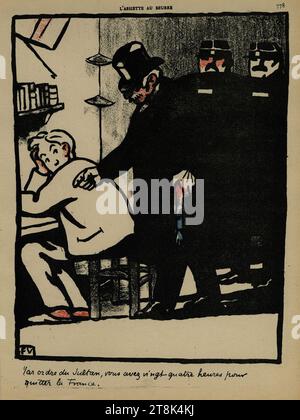 Vallotton - Crimes et Châtiments, Planche 21 Par ordre du Sultan..., E 71-0391. Stockfoto