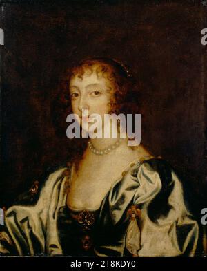 Van Dyck, Sir Anthony - Königin Henrietta Maria Stockfoto