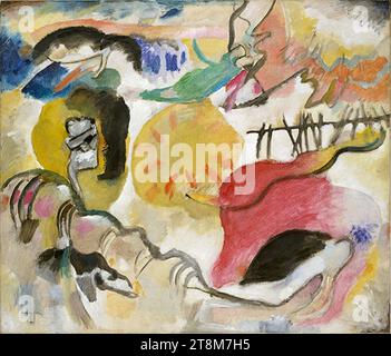 Vassily Kandinsky, 1912 - Improvisation 27, Garten der Liebe II Stockfoto