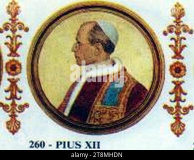 Ven Papst Pius XII. Von Rom 1939-1958. Stockfoto