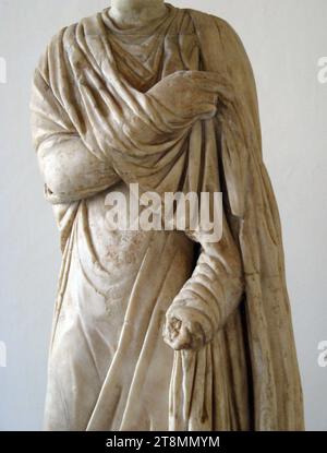 Venedig MANN 153 Statue einer Frau (kleiner Herculaneum Typ) Detail 01. Stockfoto