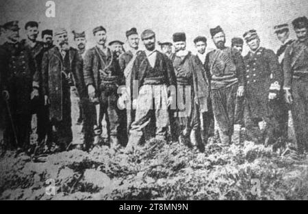 Venizelos in Akrotiri. Stockfoto