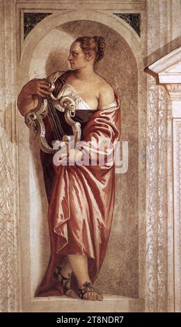 Veronese, Paolo - Muse mit Lyre - 1560-61. Stockfoto