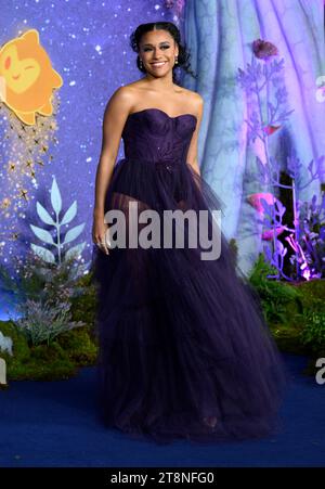 London, Großbritannien. November 2023. Ariana DeBose bei der Wish Premiere, London, Großbritannien, 20. November 2023. Foto: Stuart Hardy/ABACAPRESS.COM Credit: Abaca Press/Alamy Live News Stockfoto