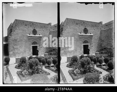 Via Dolorosa, Beginn in der St. Stephen's Gate. Kreuzgang der Geißelung. Stockfoto