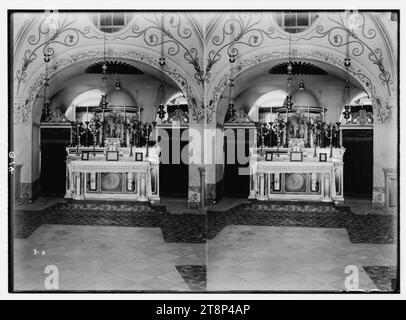 Via Dolorosa, Beginn in der St. Stephen's Gate. Kapelle der Geißelung. Stockfoto