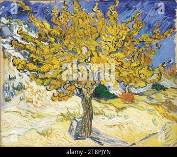 Vincent van Gogh - Moerbeiboom. Stockfoto