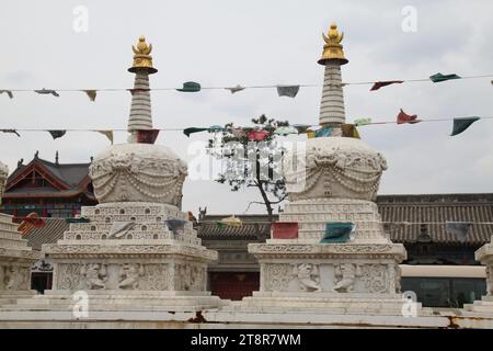 Da Zhao Tempel, Hohhot, Autonomes Gebiet Der Inneren Mongolei, China Stockfoto